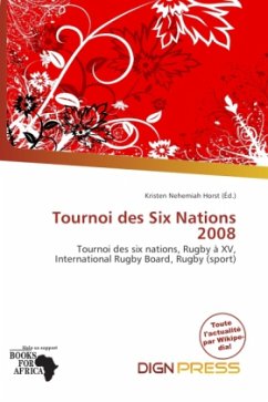 Cover Tournoi des Six Nations 2008