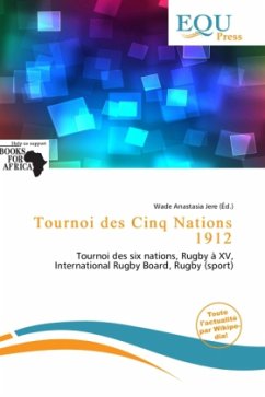 Cover Tournoi des Cinq Nations 1912