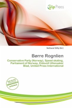 Cover Børre Rognlien