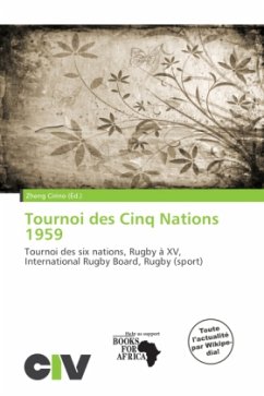 Cover Tournoi des Cinq Nations 1959