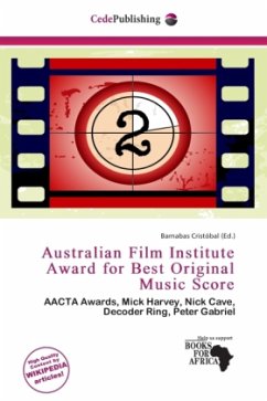 Australian Film Institute Award for Best Original Music Score - Herausgegeben:Cristóbal, Barnabas