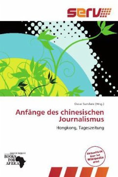 Anfänge des chinesischen Journalismus