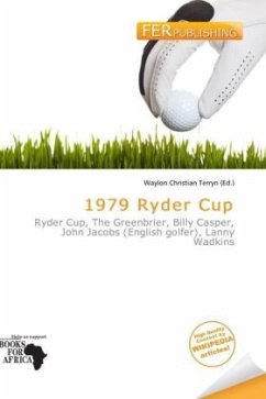 Cover 1979 Ryder Cup
