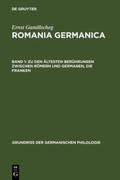 Zu den ältesten Berührungen zwischen Römern und Germanen, Die Franken - Gamillscheg, Ernst
