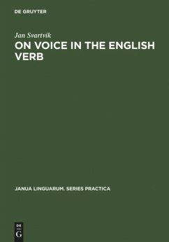 On Voice in the English Verb - Svartvik, Jan