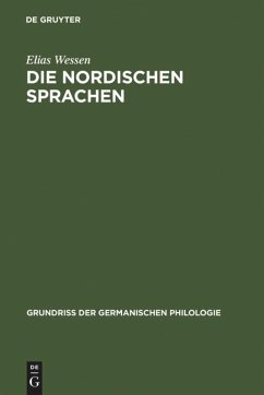 Die nordischen Sprachen - Wessen, Elias