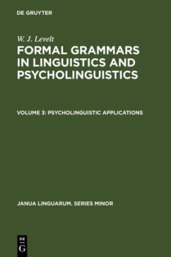 Psycholinguistic Applications - Levelt, W. J.