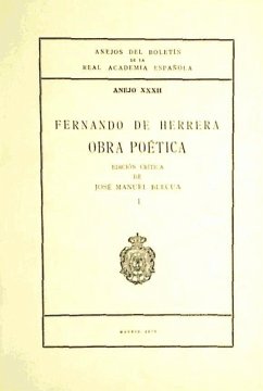 Fernando de Herrera: Obra poética - Herrera, Fernando De