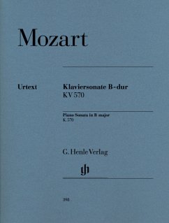 Cover Klaviersonate B-dur KV 570