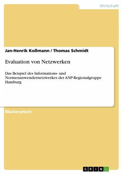 Evaluation von Netzwerken - Schmidt, Thomas; Koßmann, Jan-Henrik