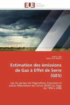 Estimation des émissions de Gaz à Effet de Serre (GES) - Sabi, Kokou;Ajavon, Ayité-Lô N.