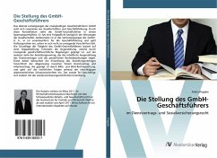 Die Stellung des GmbH-Geschäftsführers