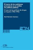 El marco de las coaliciones promotoras en el análisis de políticas públicas : el caso de las políticas de drogas en España, 1982-1996