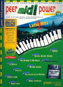 Latin Hits Band 2: für Keyboards, Sound-Module und Computer Noten und Mididisc Latin Hits Band 2: für Keyboards, Sound-Module und Computer Noten und Mididisc