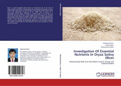 Investigation Of Essential Nutrients In Oryza Sativa (Rice) - Khan, Mashooq;Alam, Sultan;Sadiq, Mohammad