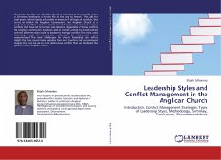 Leadership Styles and Conflict Management in the Anglican Church
