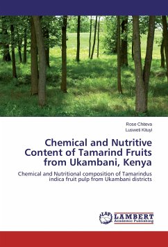 Chemical and Nutritive Content of Tamarind Fruits from Ukambani, Kenya