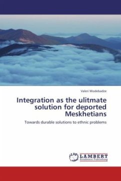 Integration as the ulitmate solution for deported Meskhetians - Modebadze, Valeri