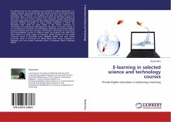 E-learning in selected science and technology courses