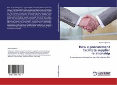 How e-procurement facilitate supplier relationship