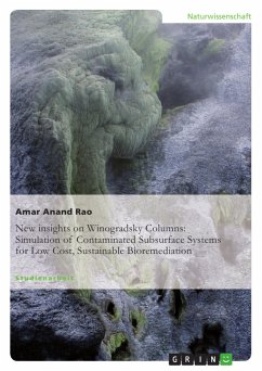 New insights on Winogradsky Columns: Simulation of Contaminated Subsurface Systems for Low Cost, Sustainable Bioremediation - Amar Anand Rao, T. S.