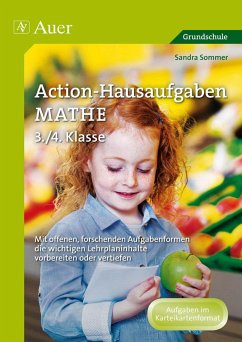 Action-Hausaufgaben Mathe 3+4 - Sommer, Sandra