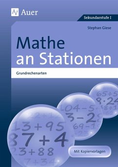Mathe an Stationen spezial Grundrechenarten 5-6 - Giese, Stephan