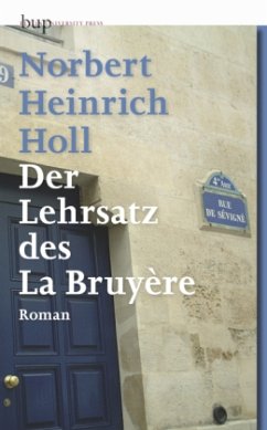 Der Lehrsatz des La Bruyère - Holl, Norbert H.