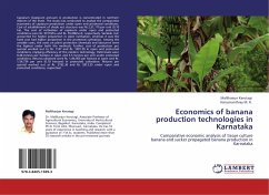 Economics of banana production technologies in Karnataka - Kerutagi, Mallikarjun;Hanumanthray, M. R.