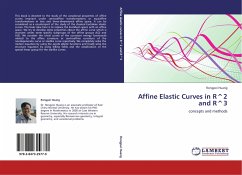 Affine Elastic Curves in R^2 and R^3