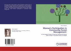 Women's Participation in Community Forest Management: - Sadaula, Binita