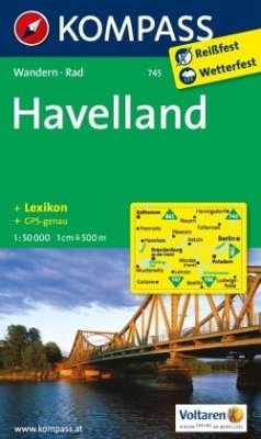 Kompass Karte Havelland