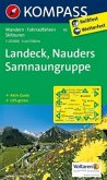 KOMPASS Wanderkarte Landeck - Nauders - Samnaungruppe