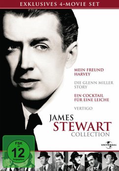 James Stewart Collection: Mein Freund Harvey, Die Glenn Miller Story, Cocktail für eine Leiche, Vertigo DVD-Box