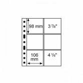 Kunststoffhüllen GRANDE, 6er Einteilung, glasklar 5er Pack