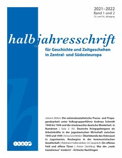 Halbjahresschrift 2021-2022 - Böhm, Johann; Ilic, Sasa S; Hallensleben, Ekkehard; Sterbling, Anton