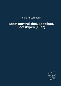 Bootskonstruktion, Bootsbau, Bootstypen (1922) - Lohmann, Richard