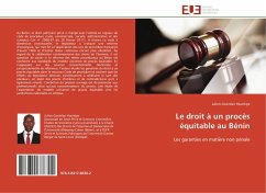 Le droit à un procès équitable au Bénin - Hounkpe, Julien-Coomlan