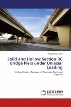 Solid and Hollow Section RC Bridge Piers under Uniaxial Loading