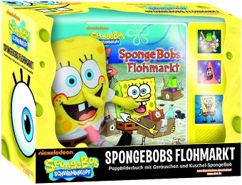 Spongebobs Flohmarkt, m. Soundeffekten u. Kuschel-SpongeBob