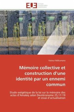 Cover Mémoire collective et construction d'une identité par un ennemi commun