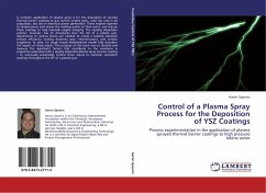 Control of a Plasma Spray Process for the Deposition of YSZ Coatings