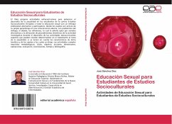 Educación Sexual para Estudiantes de Estudios Socioculturales - Sánchez Díaz, José