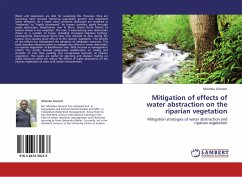Mitigation of effects of water abstraction on the riparian vegetation