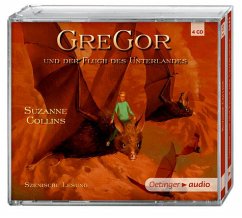 Gregor und der Fluch des Unterlandes / Gregor Bd.4 (4 Audio-CDs) - Collins, Suzanne