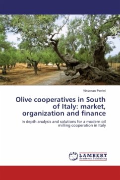 Olive cooperatives in South of Italy: market, organization and finance