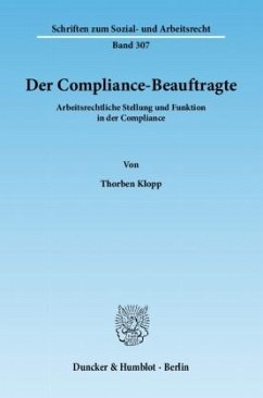 Der Compliance-Beauftragte - Klopp, Thorben