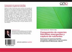 Composición de especies hidrófitas emergentes y captura de nutrientes - Escutia Lara, Yazmín;Lindig, Roberto