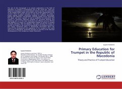 Primary Education for Trumpet in the Republic of Macedonia