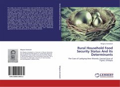 Rural Household Food Security Status And Its Determinants - Asmelash, Misgina